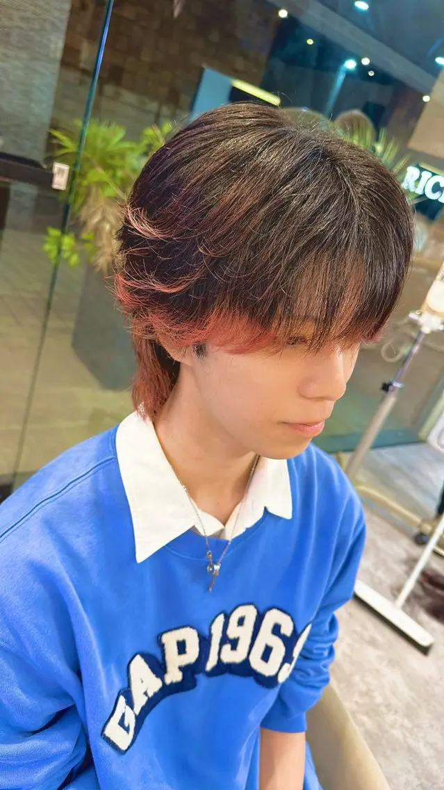 ショート カット RICHAIR 長嶺旬佑のヘアスタイル