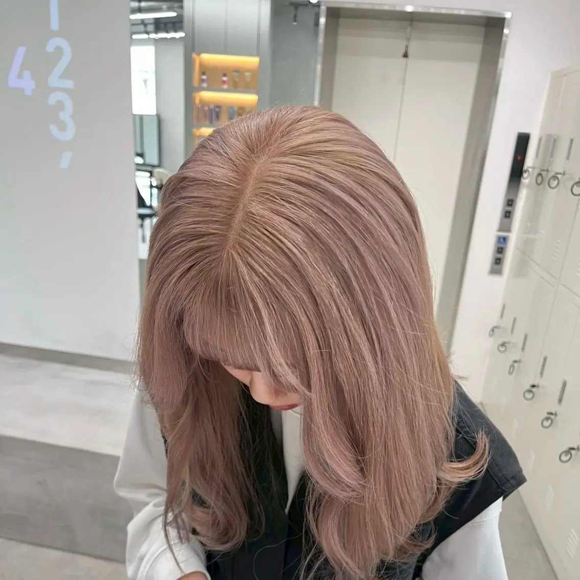 カラー ヘアカラー カット¥1100 🎀Yuri︎のヘアスタイル