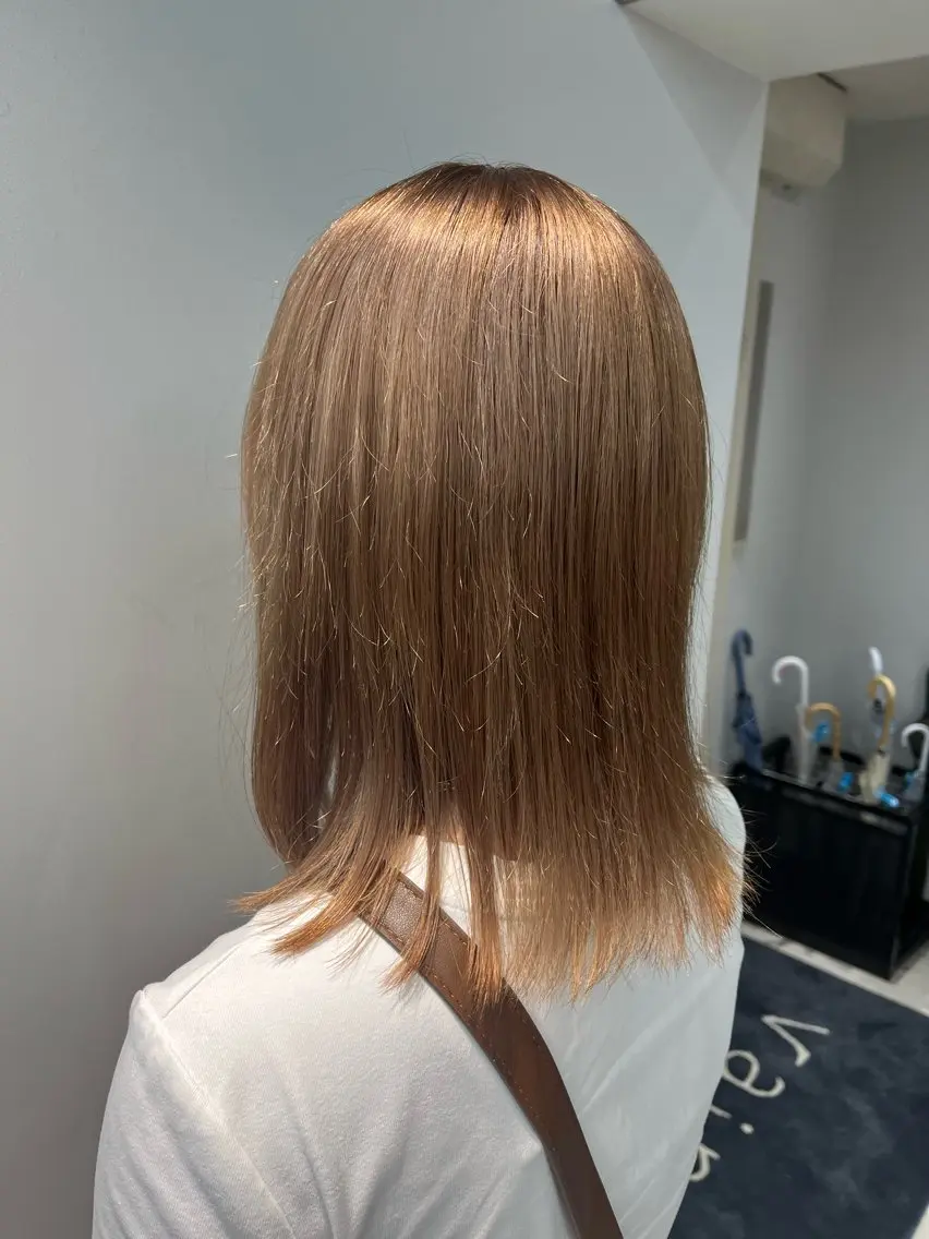 ミディアム 渋谷メンズ美容師 vain はるのヘアスタイル