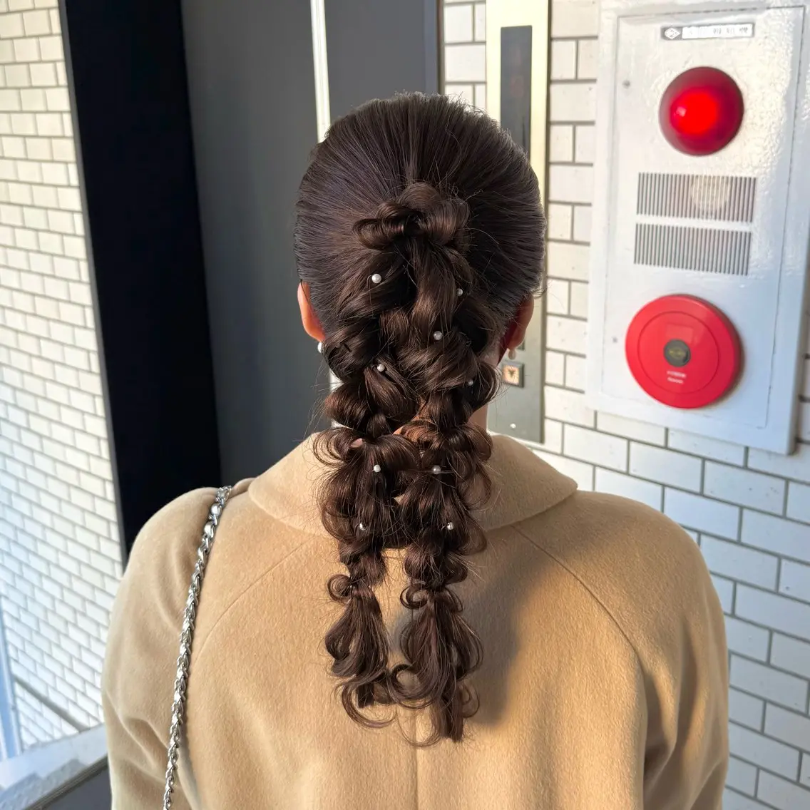 セミロング ヘアアレンジ 成人式 ハーフアップ 結婚式・ブライダル デート 卒業式のヘアスタイル 褒められヘアメイク /ボブ女子🐶みおのヘアスタイル