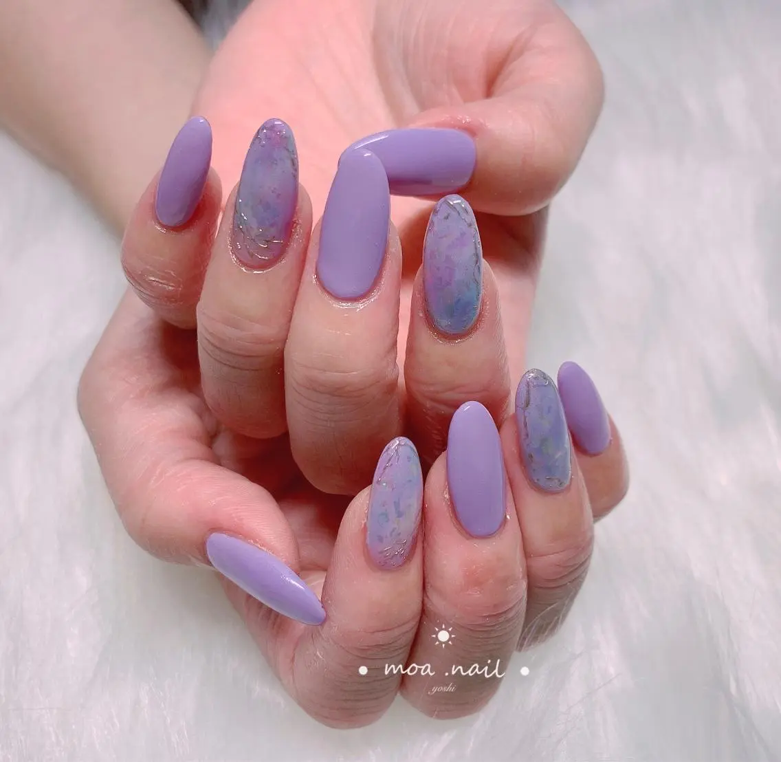 ネイル スカルプネイル MoaNail🫶 Yoshiのネイルデザイン