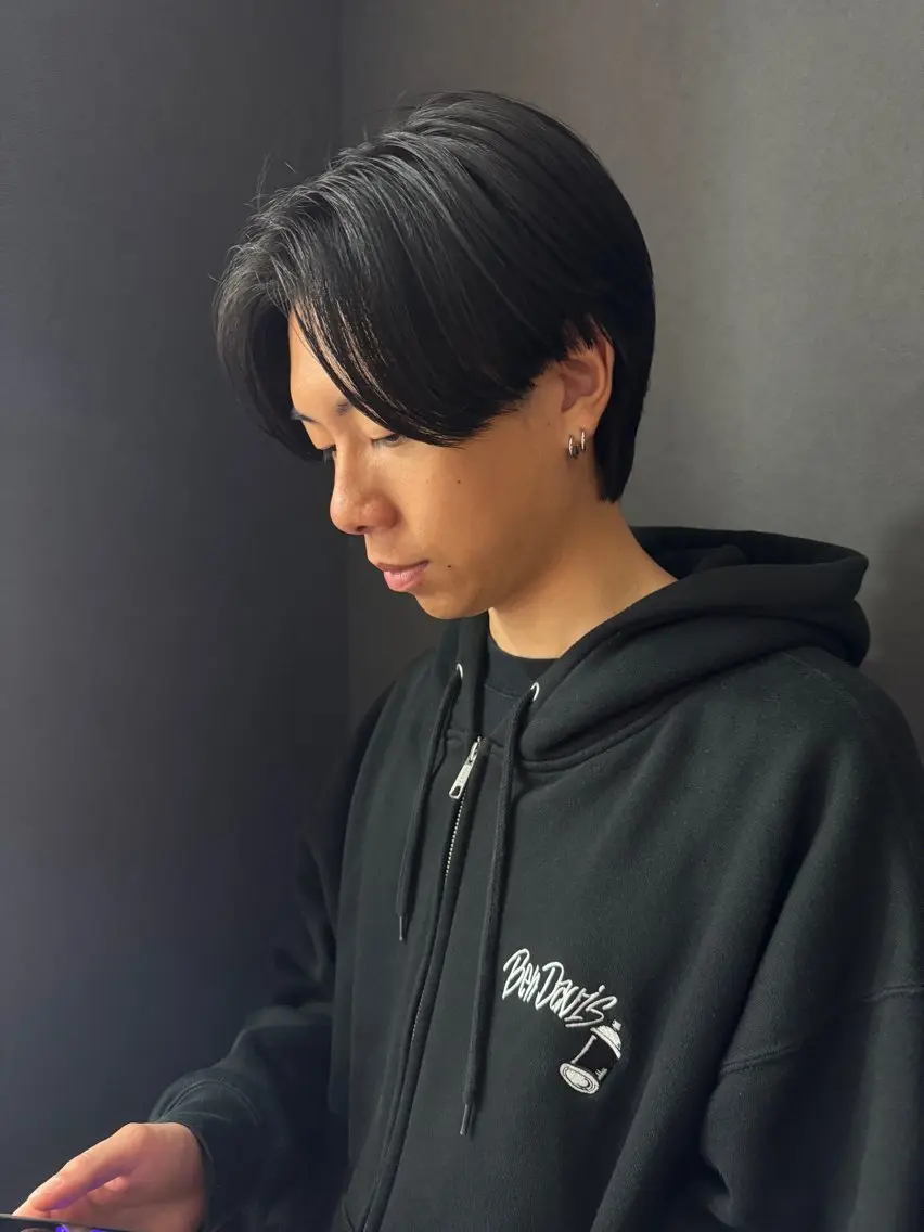 ミディアム カット ✨メンズ支持率no1 野上✨のヘアスタイル