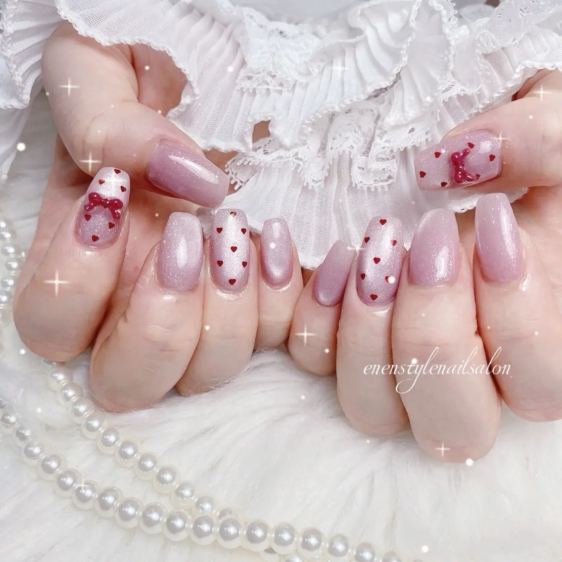 ネイル ハンドネイル 🐾enen style 🐾のネイルデザイン