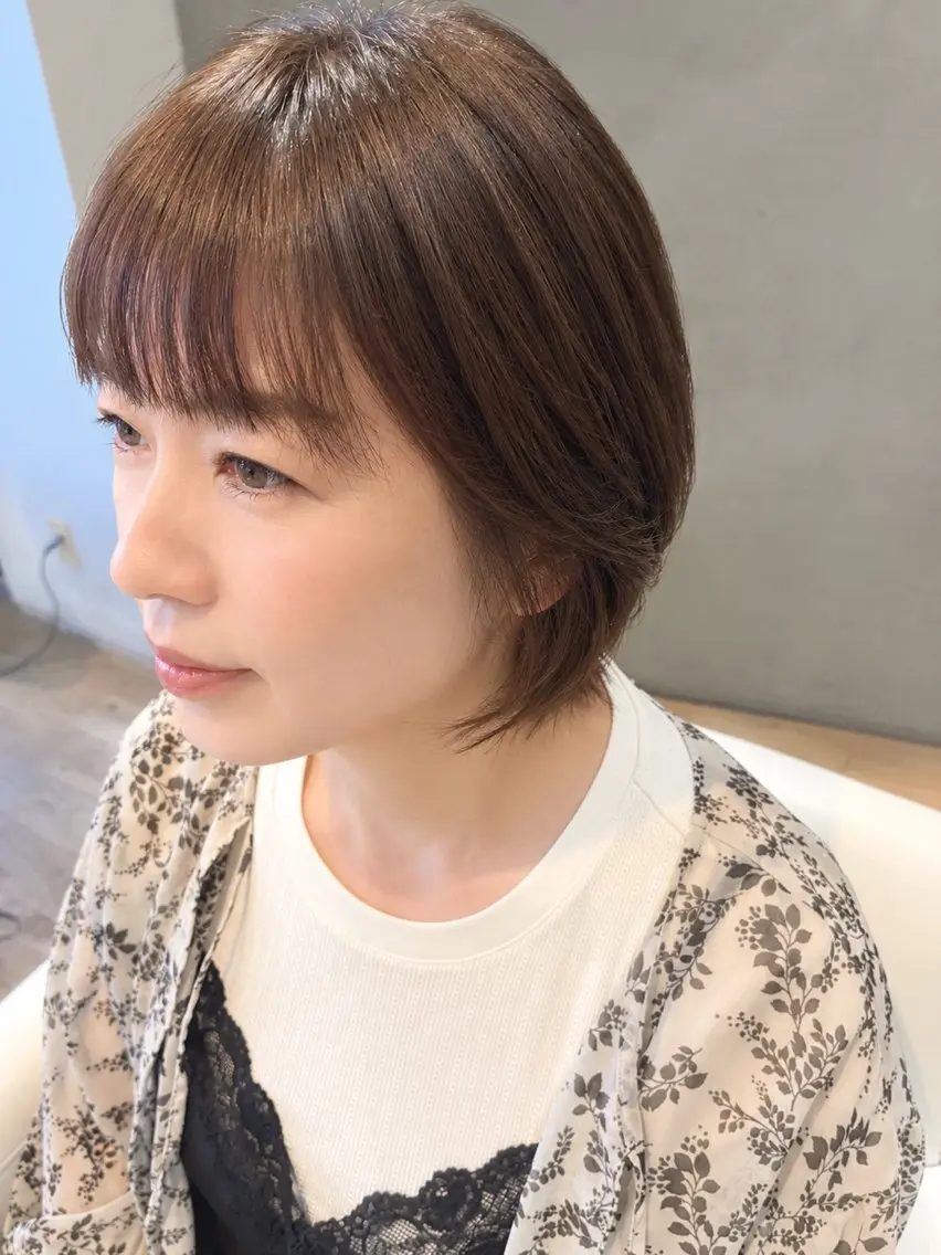 ショート 宇野 遥香のヘアスタイル