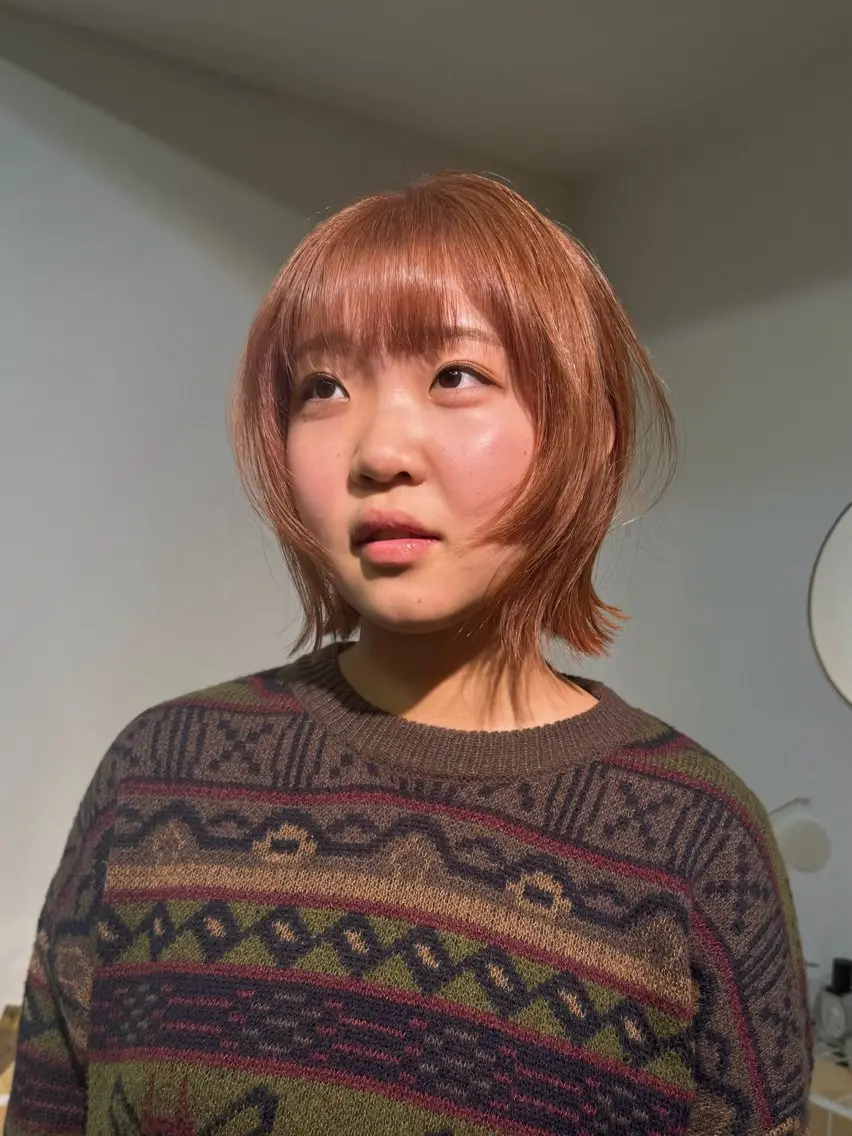 ミディアム カラー ブリーチ Seeknext // Rukaのヘアスタイル