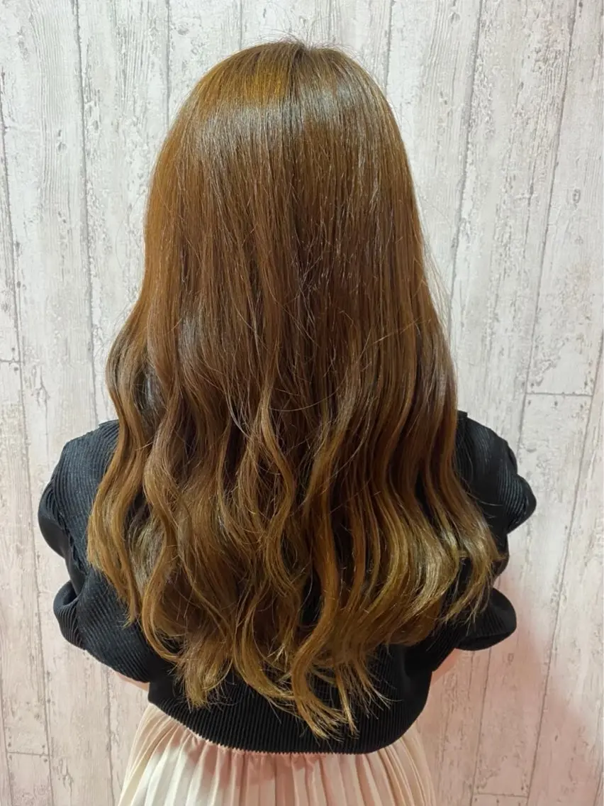 ロング ヘアアレンジ 恩田 由来のヘアスタイル