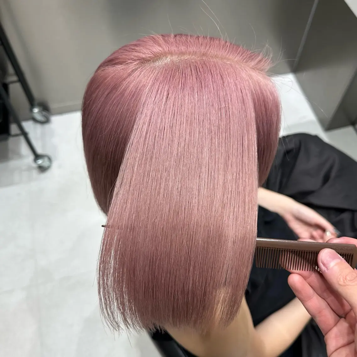 ロング カラー ヘアカラー 💫艶ハイトーン×髪 質改善💫リュウトのヘアスタイル