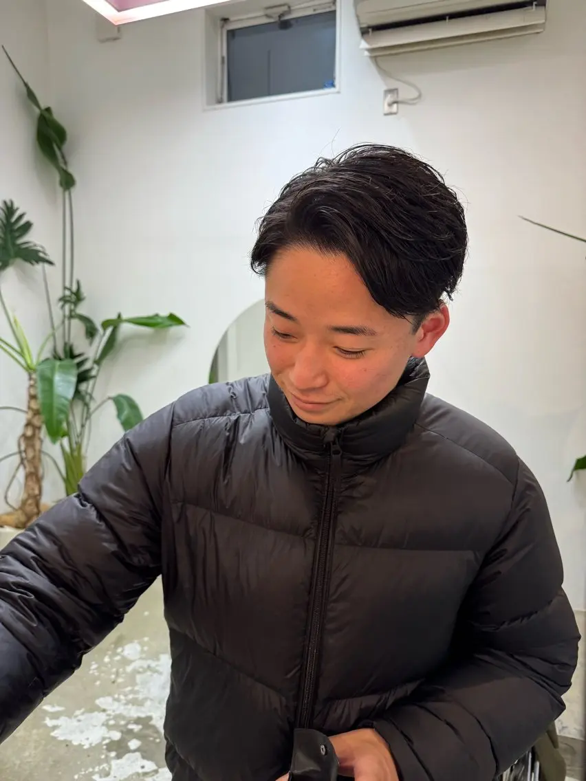 ショート メンズ カット 【Earth長岡】 新井翔壱のヘアスタイル