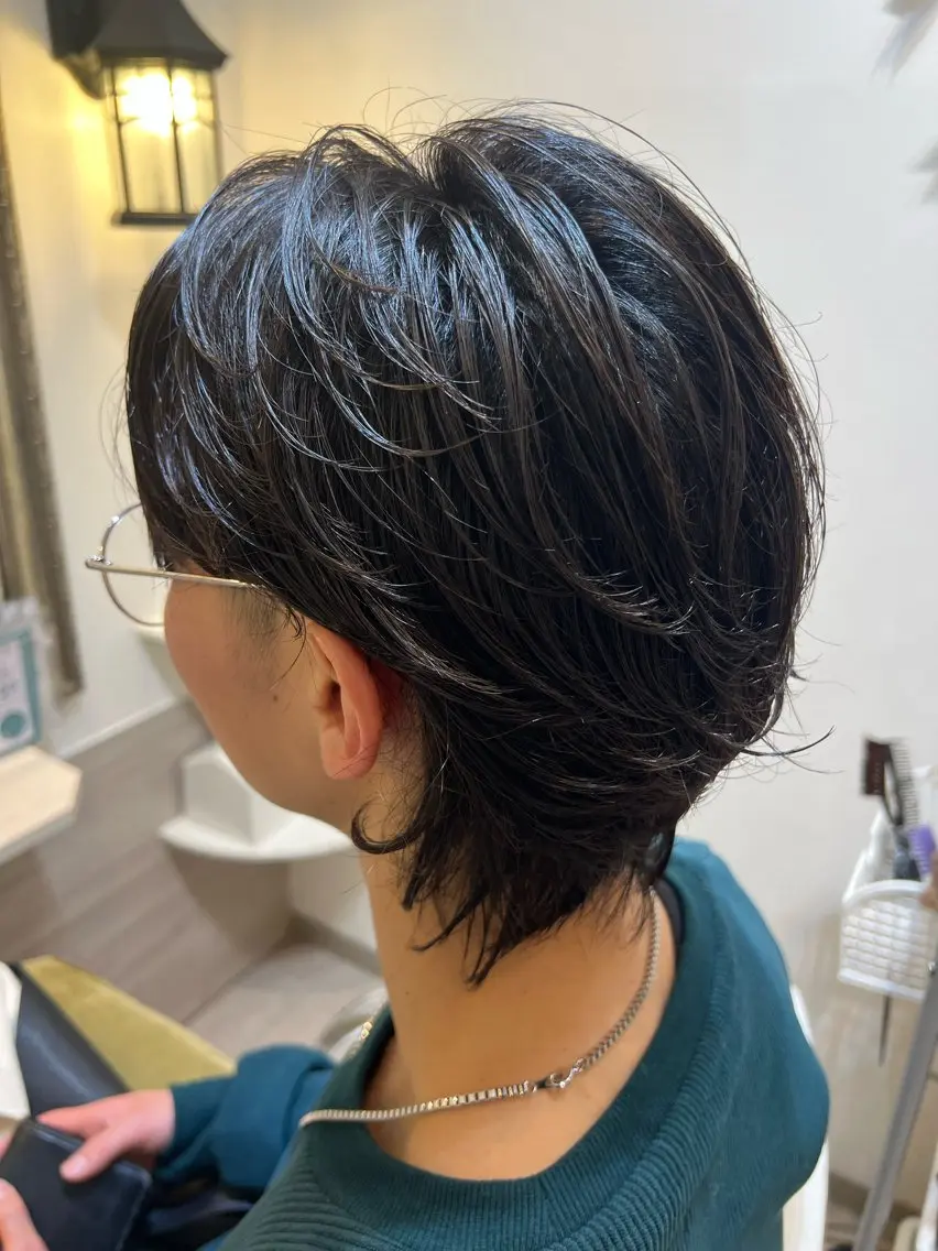 ショート カット トリートメント 🌕酸性縮毛矯正 高野竜🌕のヘアスタイル