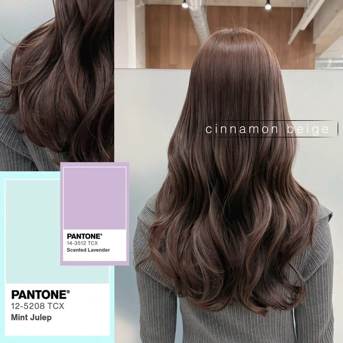 ミディアム カラー ベージュカラー カット ヘアカラー トリートメント 縮毛矯正/トレンド カラー🎀✨MIHOのヘアスタイル