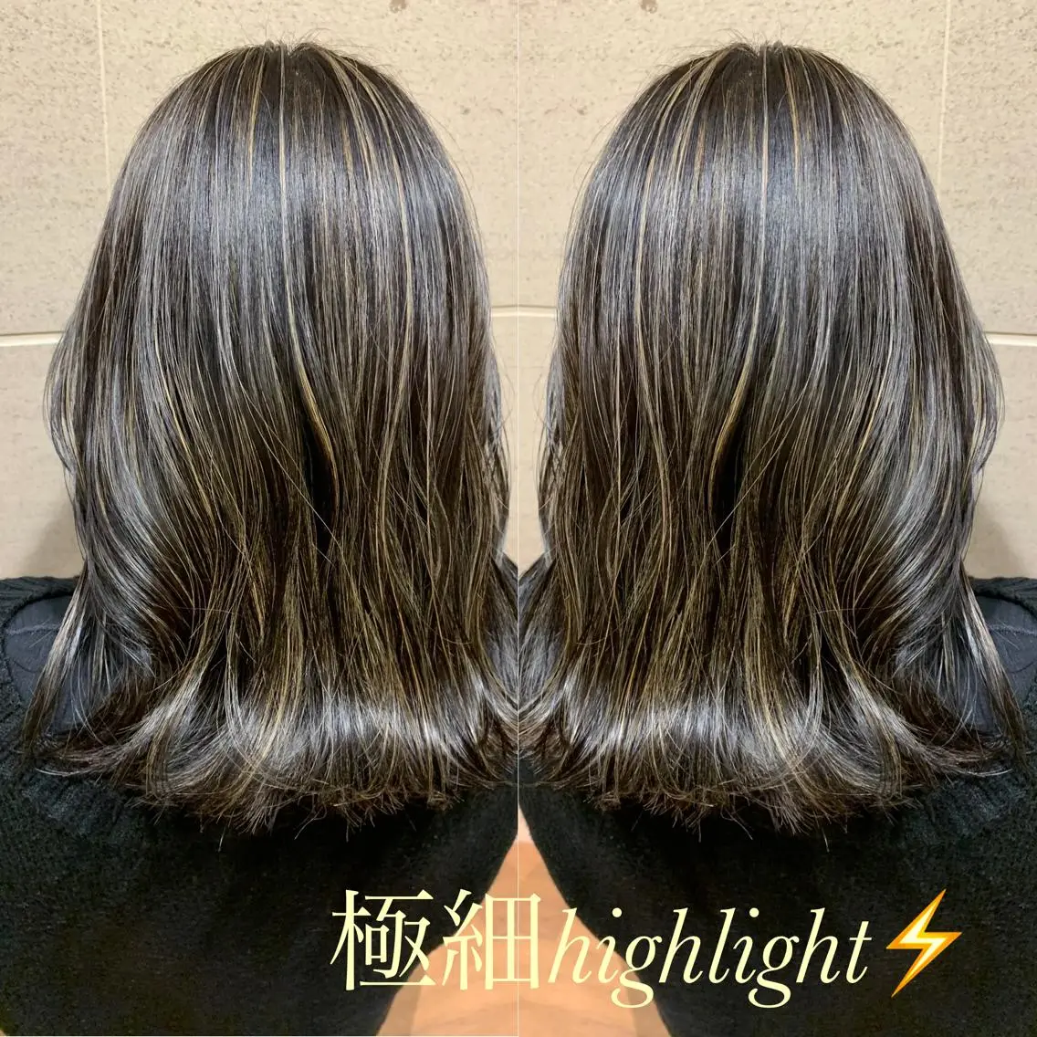 セミロング カラー ヘアカラー トリートメント カラーなら川嶋宏旭✨ salonLEPIAのヘアスタイル