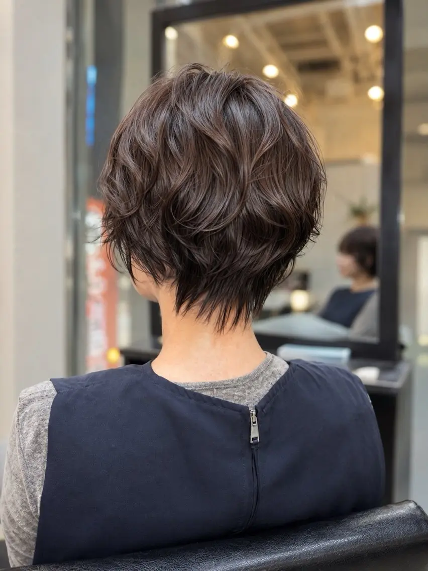 ショート パーマ パーマ 似合わせカット指名率 NO.1/髪質改善のヘアスタイル