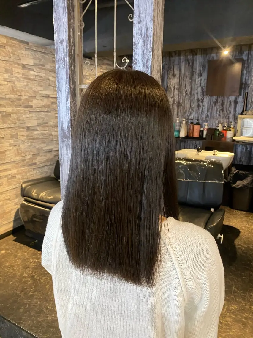 【ロング限定】鎖骨下ロング2~3cmカット✂️の写真