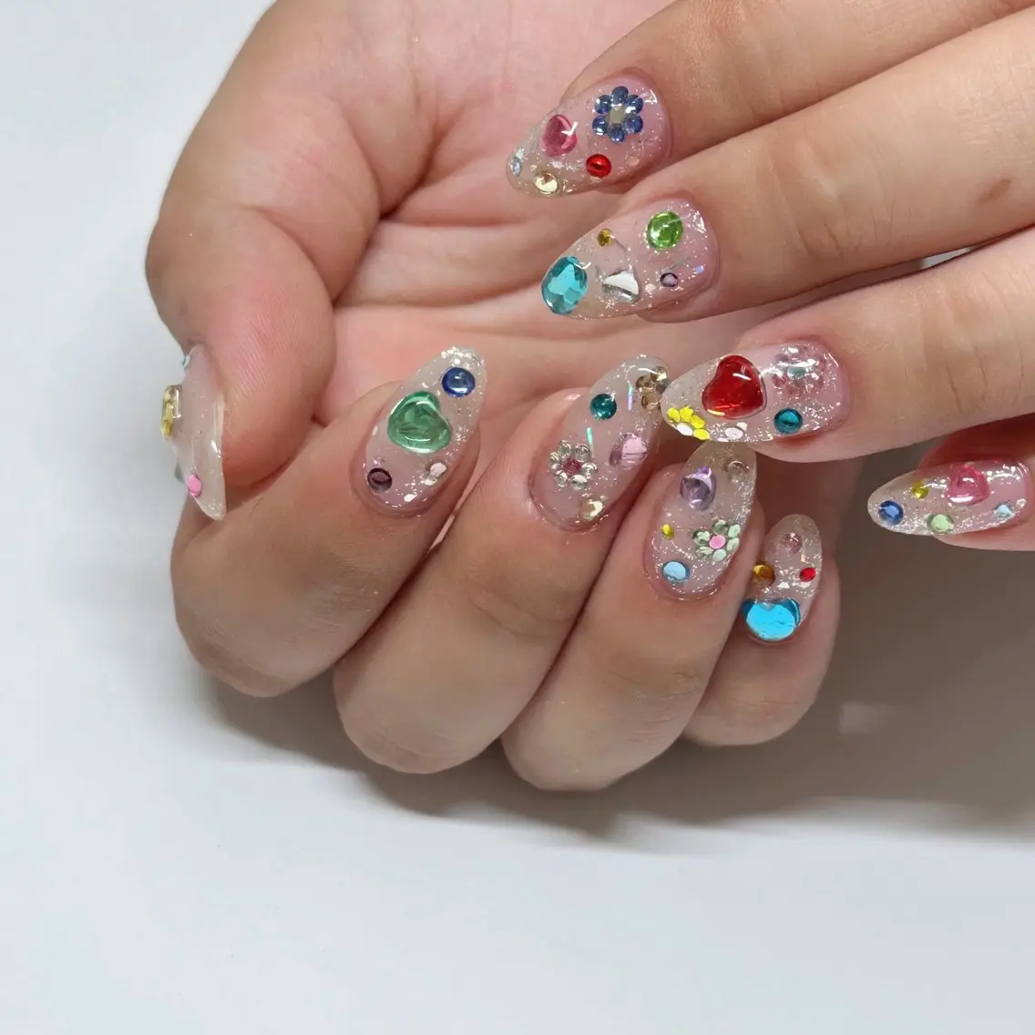 ネイル アートネイル キラキラネイル Faire MIKIのネイルデザイン