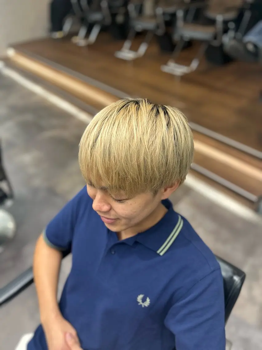 ミディアム メンズ 👾メンズえぐ特化 井上風冴👾のヘアスタイル