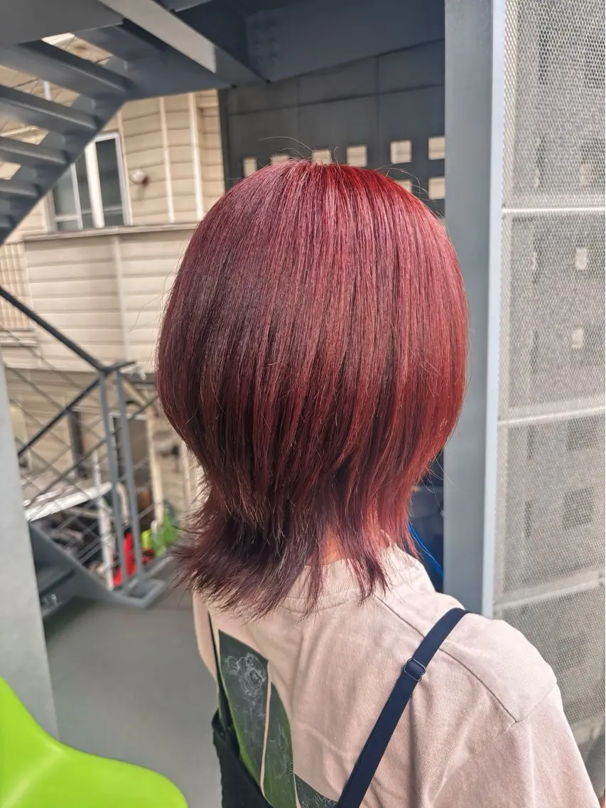 【レディースもメンズも🚺🚹】ウルフカット🐺❤️‍🔥の写真