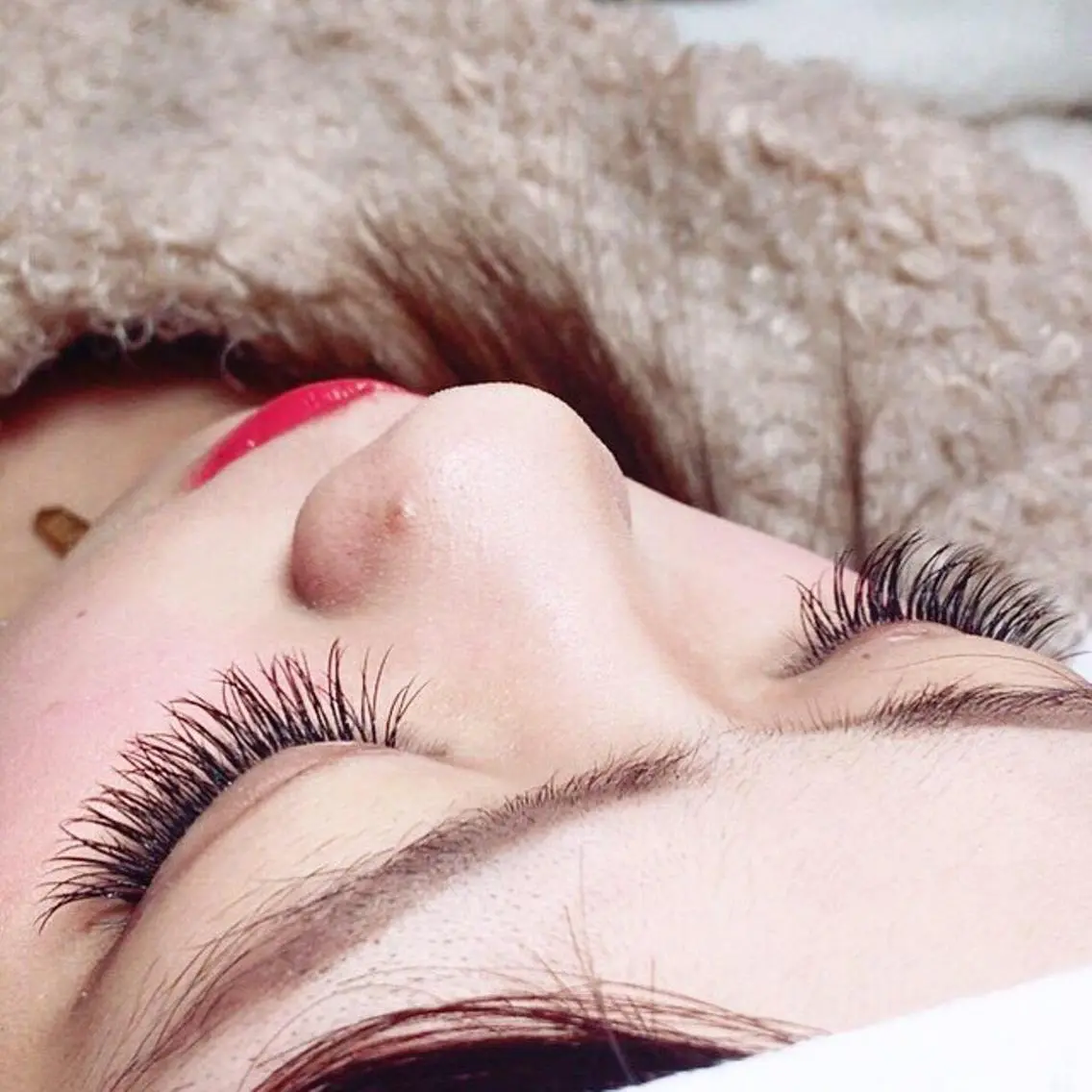 ロング カラー パーマ ヘアアレンジ キッズ ネイル マツエク・マツパ brille ~eyelash~のヘアスタイル