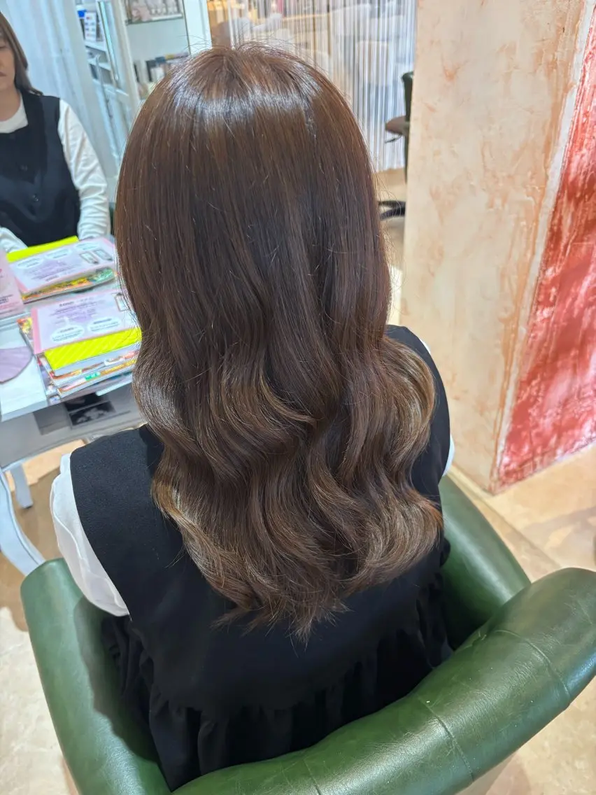 カラー ベージュカラー 、 、のヘアスタイル