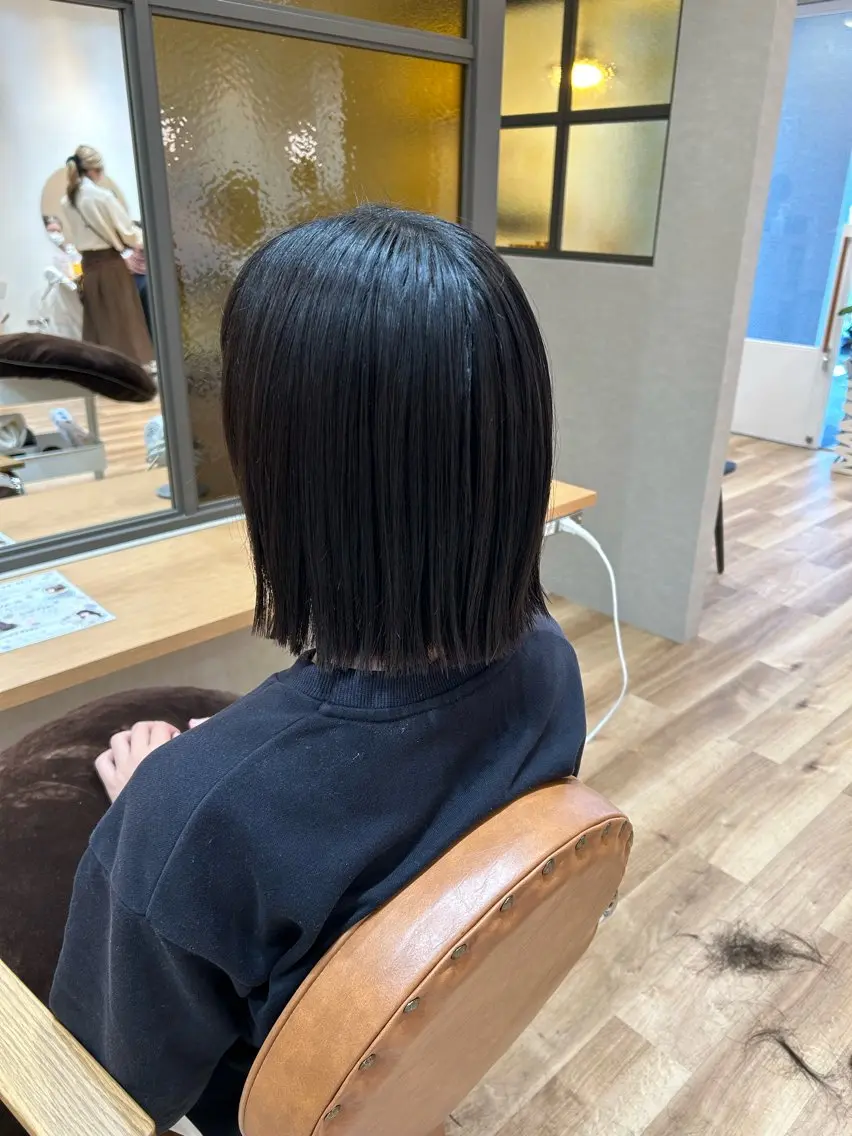 ミディアム 宮本 季奈のヘアスタイル