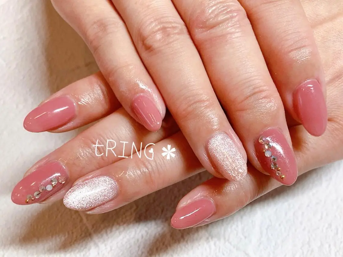 ネイル ハンドネイル tRING* しいの木台のネイルデザイン