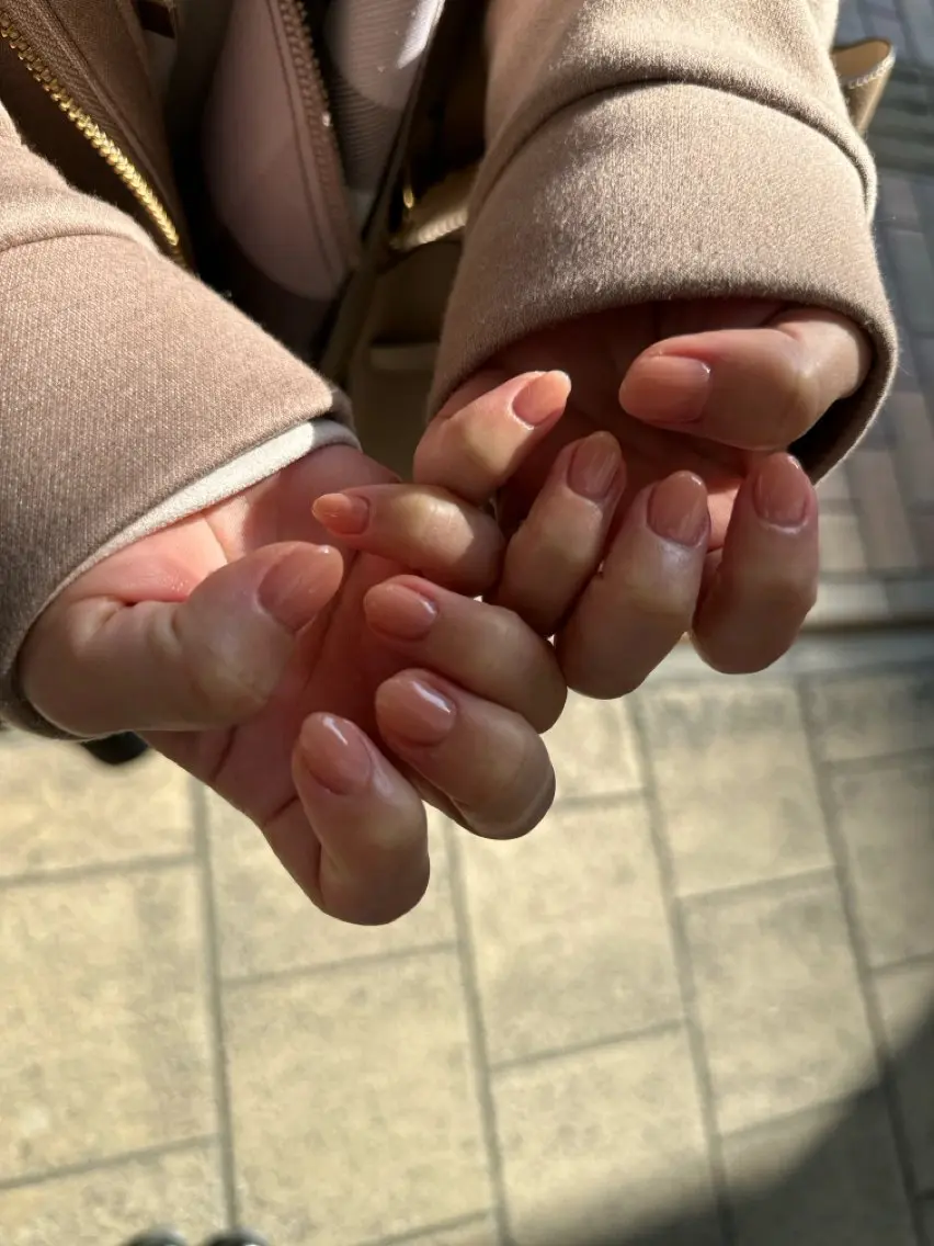 ネイル ワンカラーネイル ハンドネイル フットネイル nailsalon ∞ ﾐｶﾅﾙ ∞のネイルデザイン