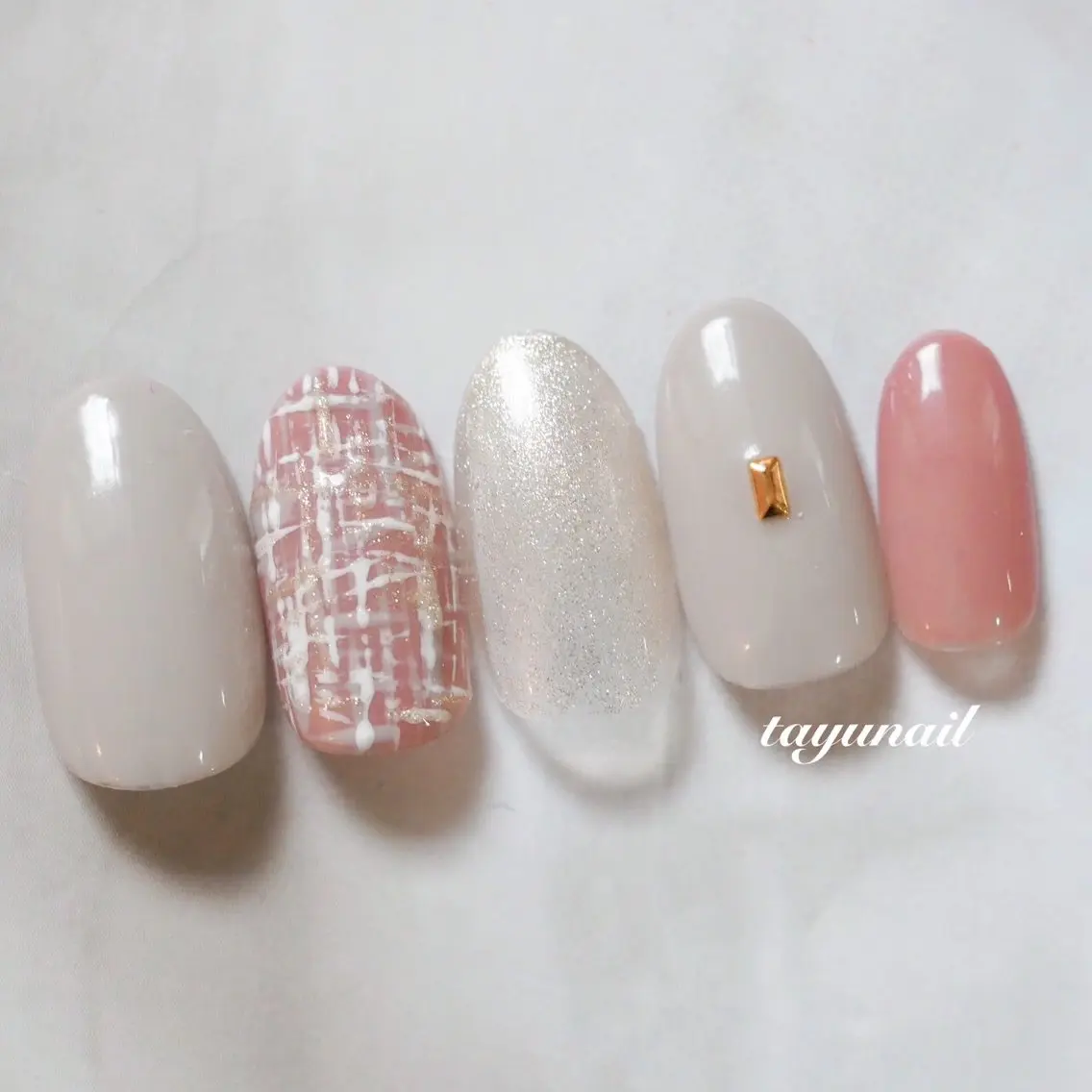 ネイル アートネイル ジェルネイル パラジェル ハンドネイル ネイルサロン 【たゆnail】のネイルデザイン
