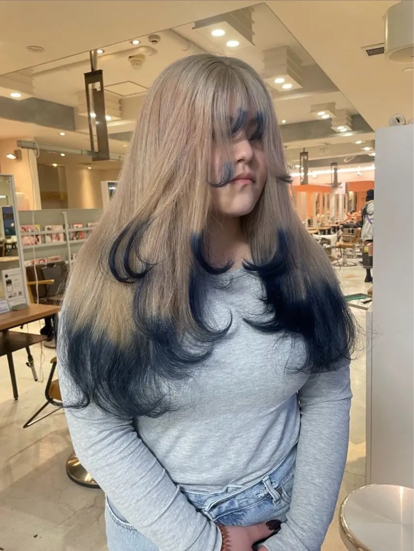 カラー 💋ギャル髪💋 かづき💖のヘアスタイル