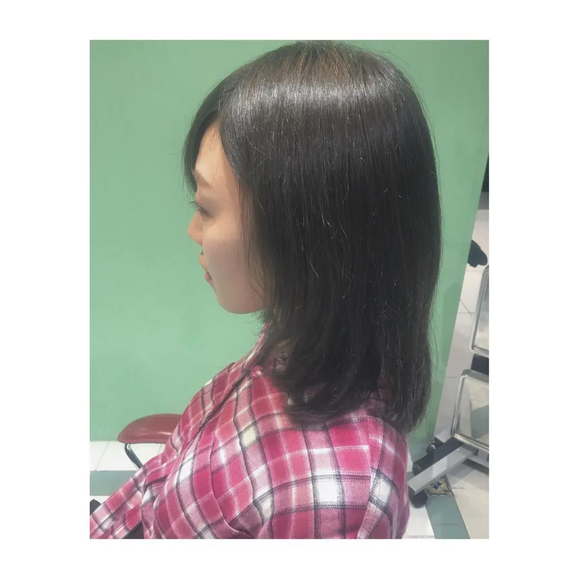 ミディアム カラー アッシュ 中野 竜介のヘアスタイル