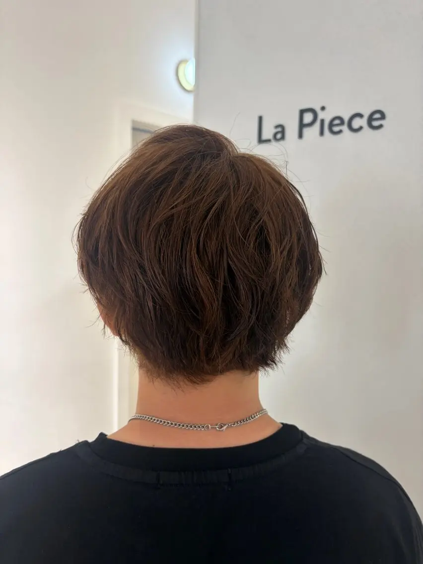 カラー ヘアカラー きのした あおいのヘアスタイル