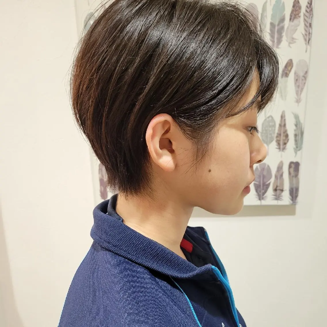 ショート 清水 沙織のヘアスタイル