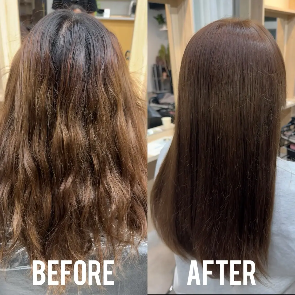 ロング カラー 縮毛矯正 ヘアカラー TOA/ 福岡JIL BLANのヘアスタイル