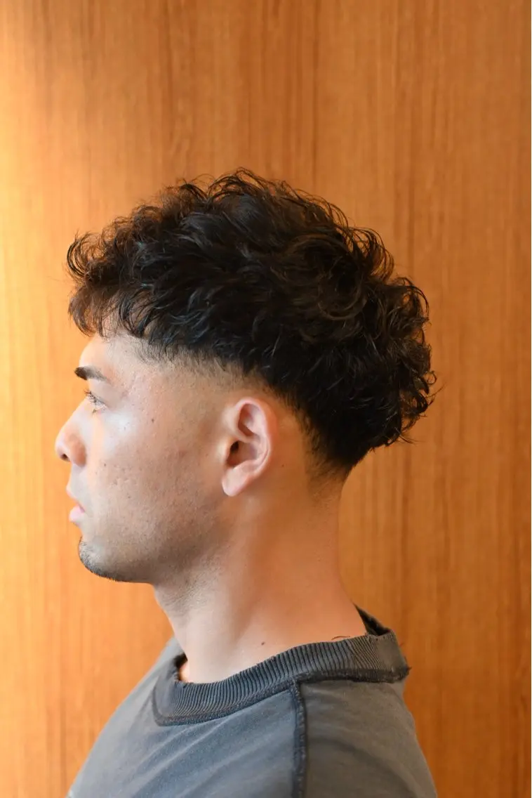 ショート カット パーマ メンズショート/ 木下拓海のヘアスタイル