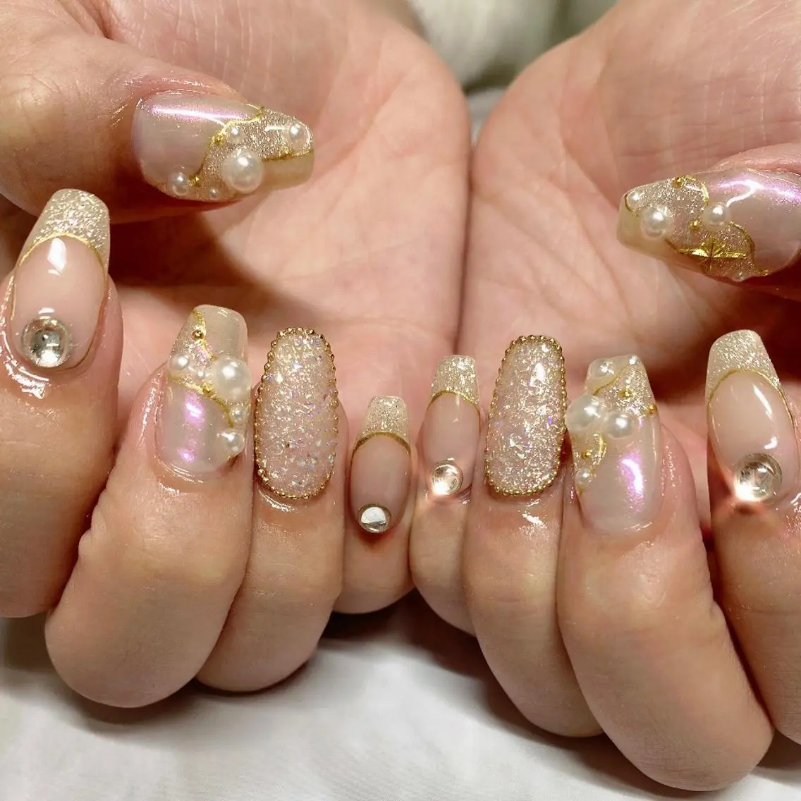 ネイル 韓国ネイル ハンドネイル Blomeel Nailのネイルデザイン