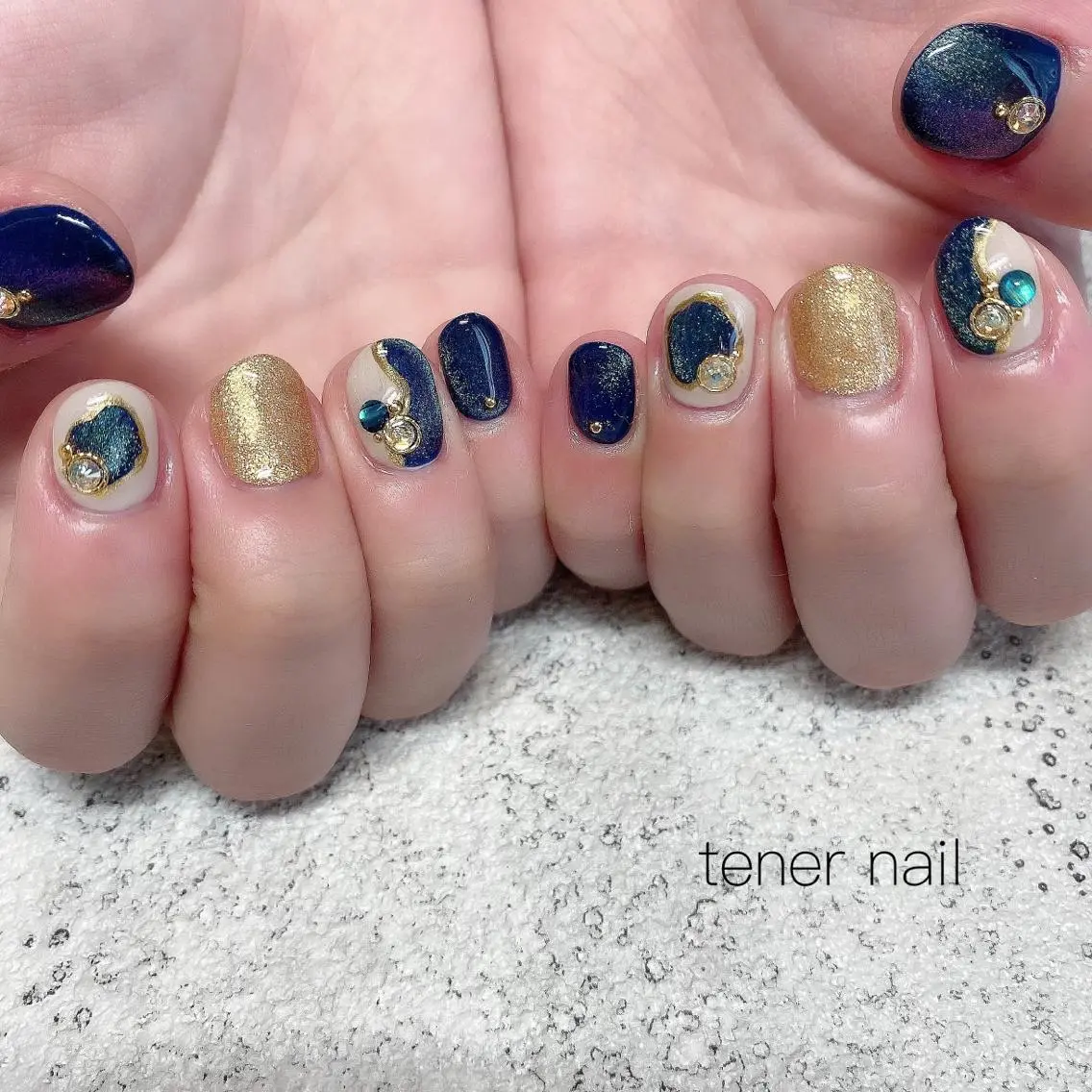 ネイル マグネットネイル テネルネイル tener nailのネイルデザイン