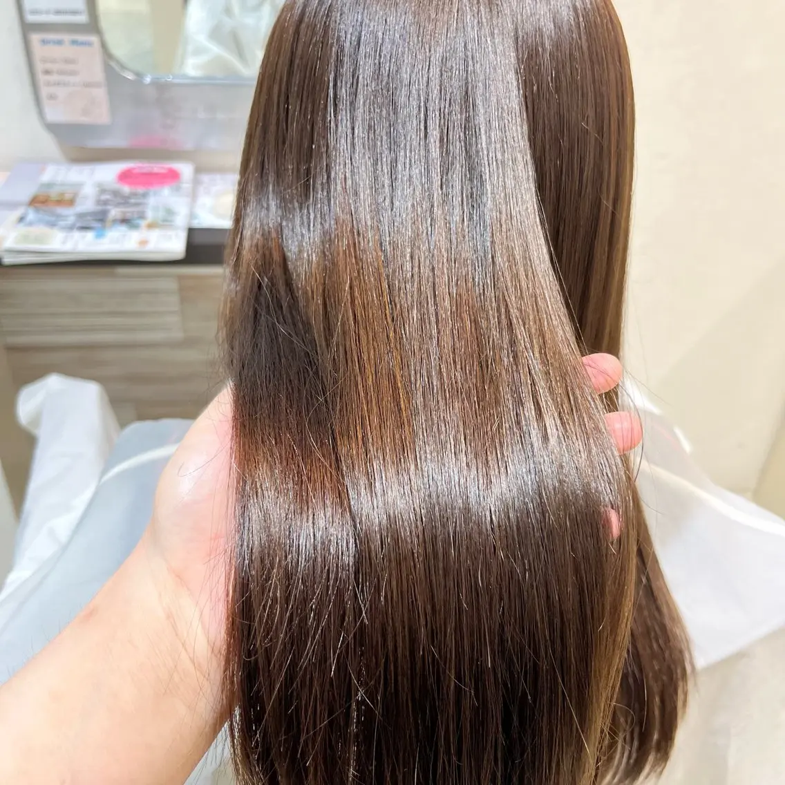 ロング パーマ 田中 和可のヘアスタイル