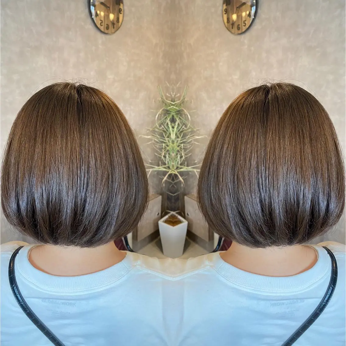 ショート カラー tocca 💜石田愛結💜のヘアスタイル