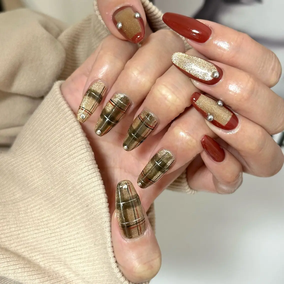 ネイル 持ち込み ハンドネイル JOLIESSE Ayumiのネイルデザイン