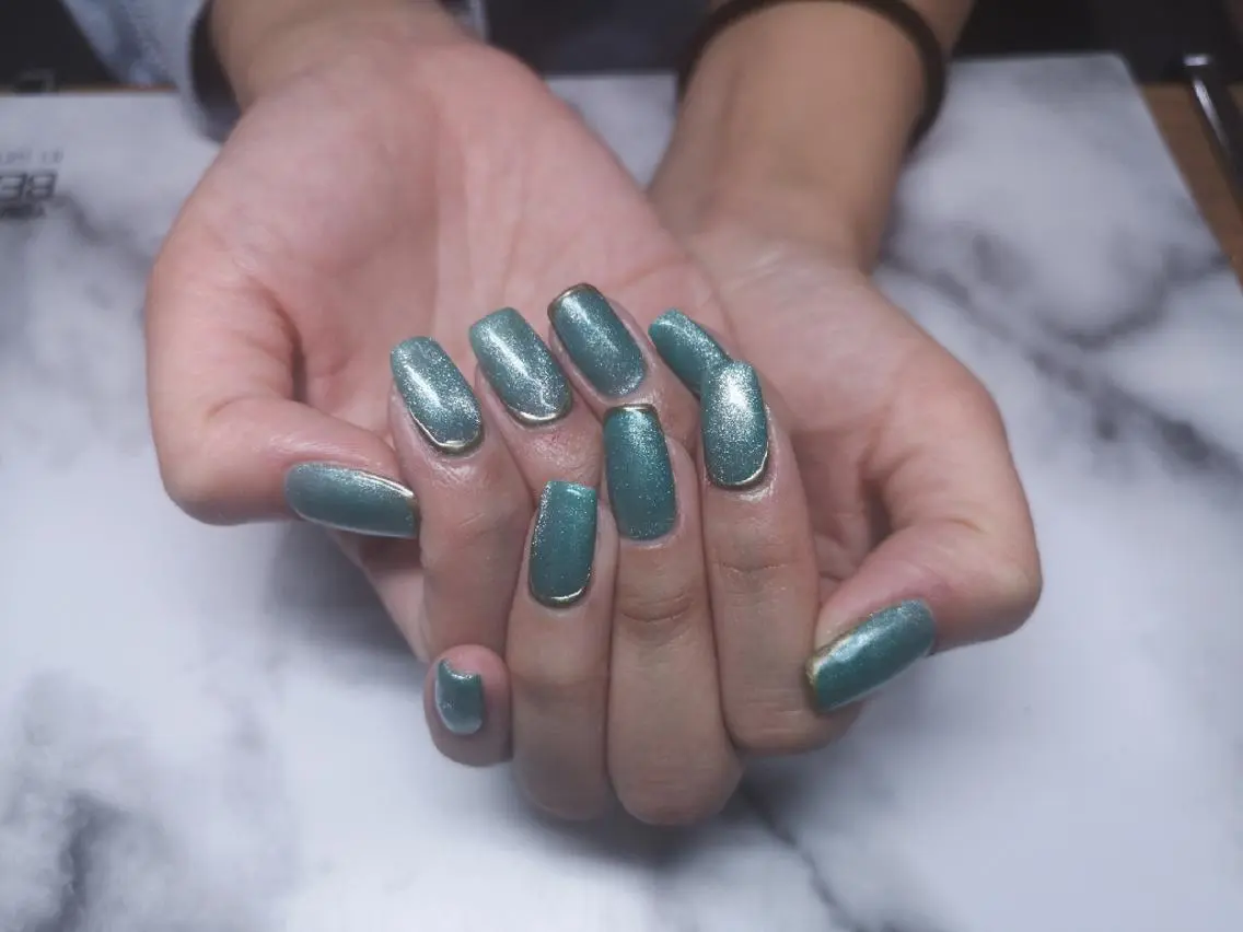 🆕❕❕初回ジェルオフ無料【カラット診断ワンカラーネイル💅】の写真