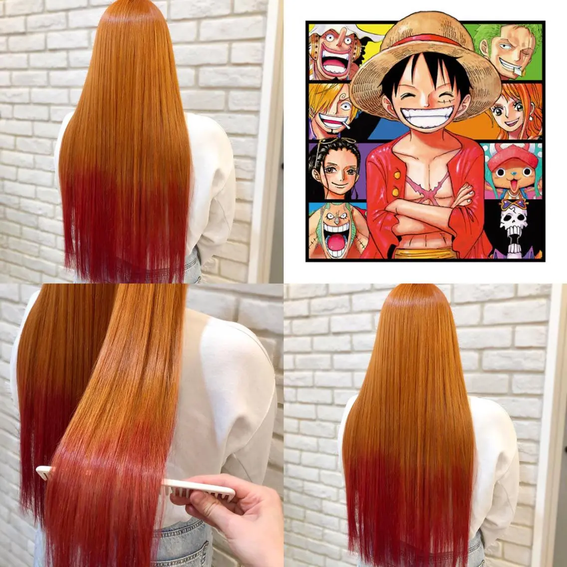 ロング カラー グラデーションカラー ツートーンカラー 推しカラー✨ オタク美容師ユウカのヘアスタイル