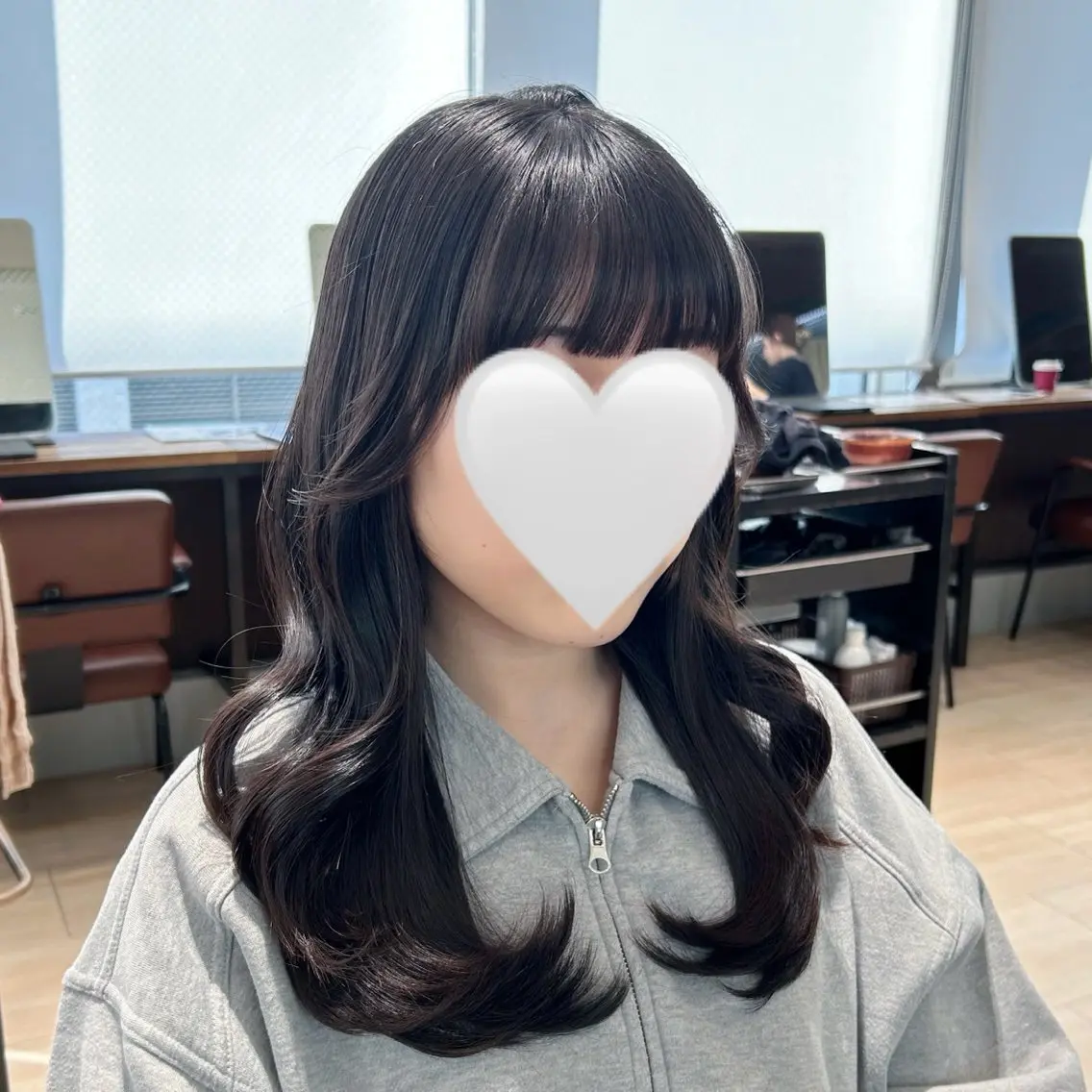 セミロング カラー レイヤーカット カット ヘアカラー トリートメント 髙木美緒🌿 レイヤー/アレンジのヘアスタイル