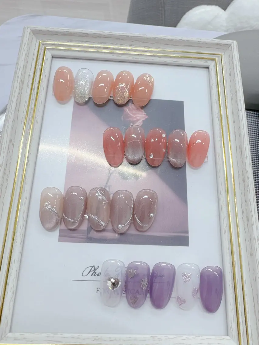 ネイル シンプルネイル 💓mi.o Nail上野店のネイルデザイン