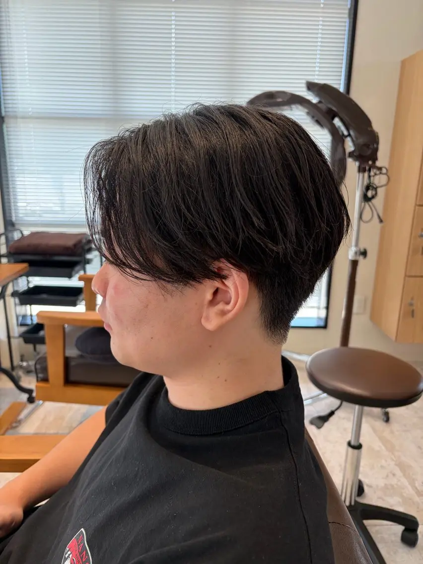 メンズ カット 山﨑 蓮のヘアスタイル