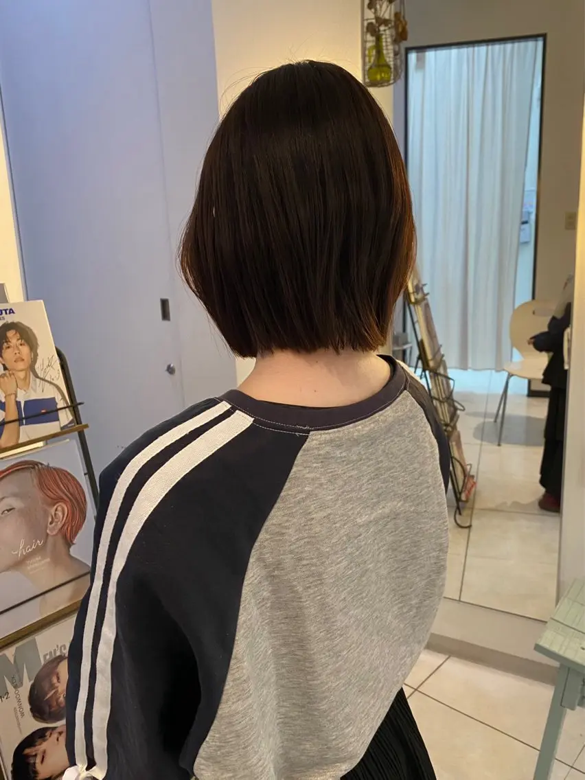 ショート カラー カット ヘアカラー トリートメント mai / linoah˚✧のヘアスタイル