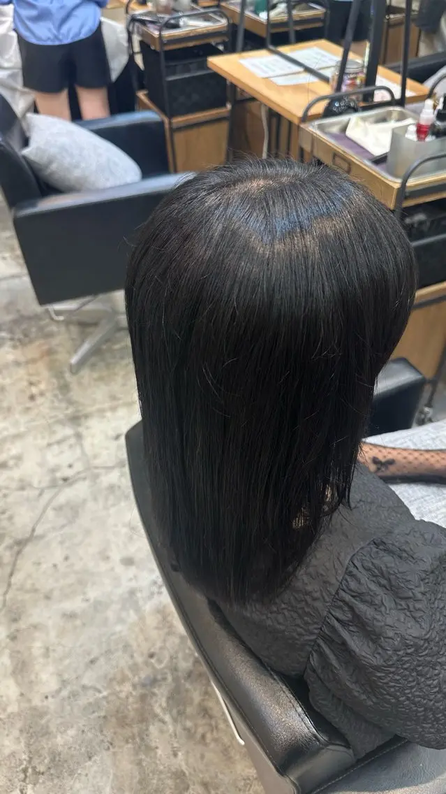 カラー ヘアカラー 稲垣 瑞季のヘアスタイル