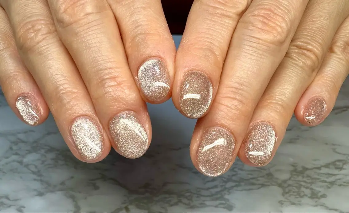 ネイル アートネイル マグネットネイル ミラーネイル ワンカラーネイル 冬ネイル Mai’s nailのネイルデザイン