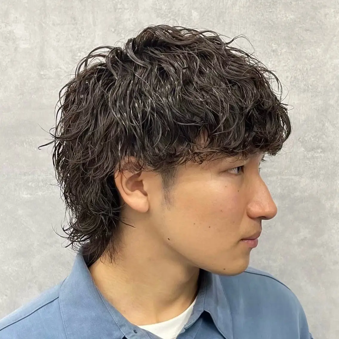 ショート パーマ ヘアアレンジ メンズ キッズ メンズパーマ カット パーマ メンズカット/パーマ 山崎航平💈のヘアスタイル