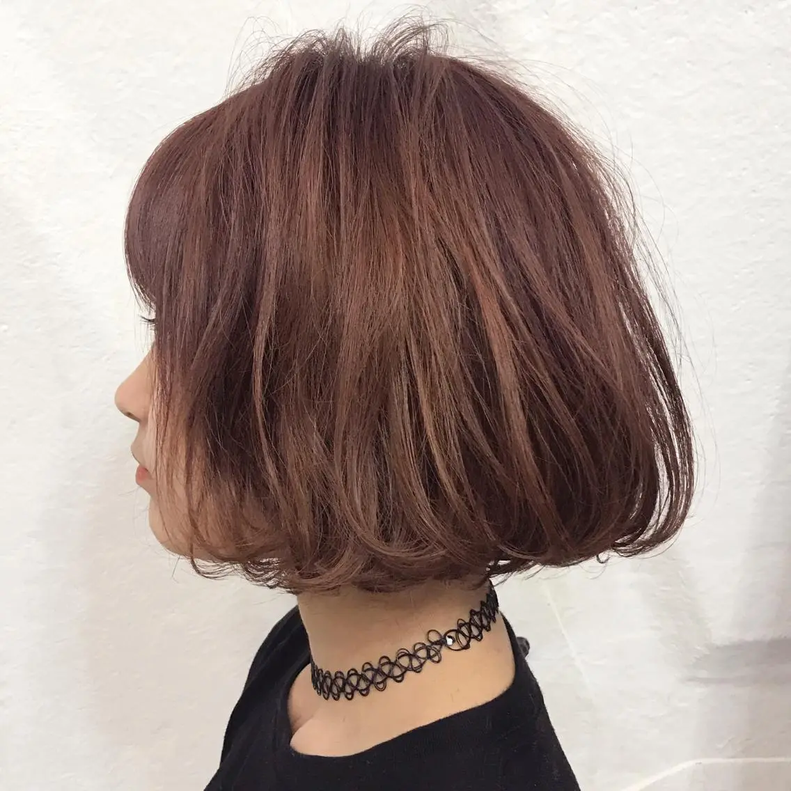 ショート カラー ブリーチ ピンクカラー タンバルモリ K-POP好き美容師 🇰🇷Kai.Yのヘアスタイル