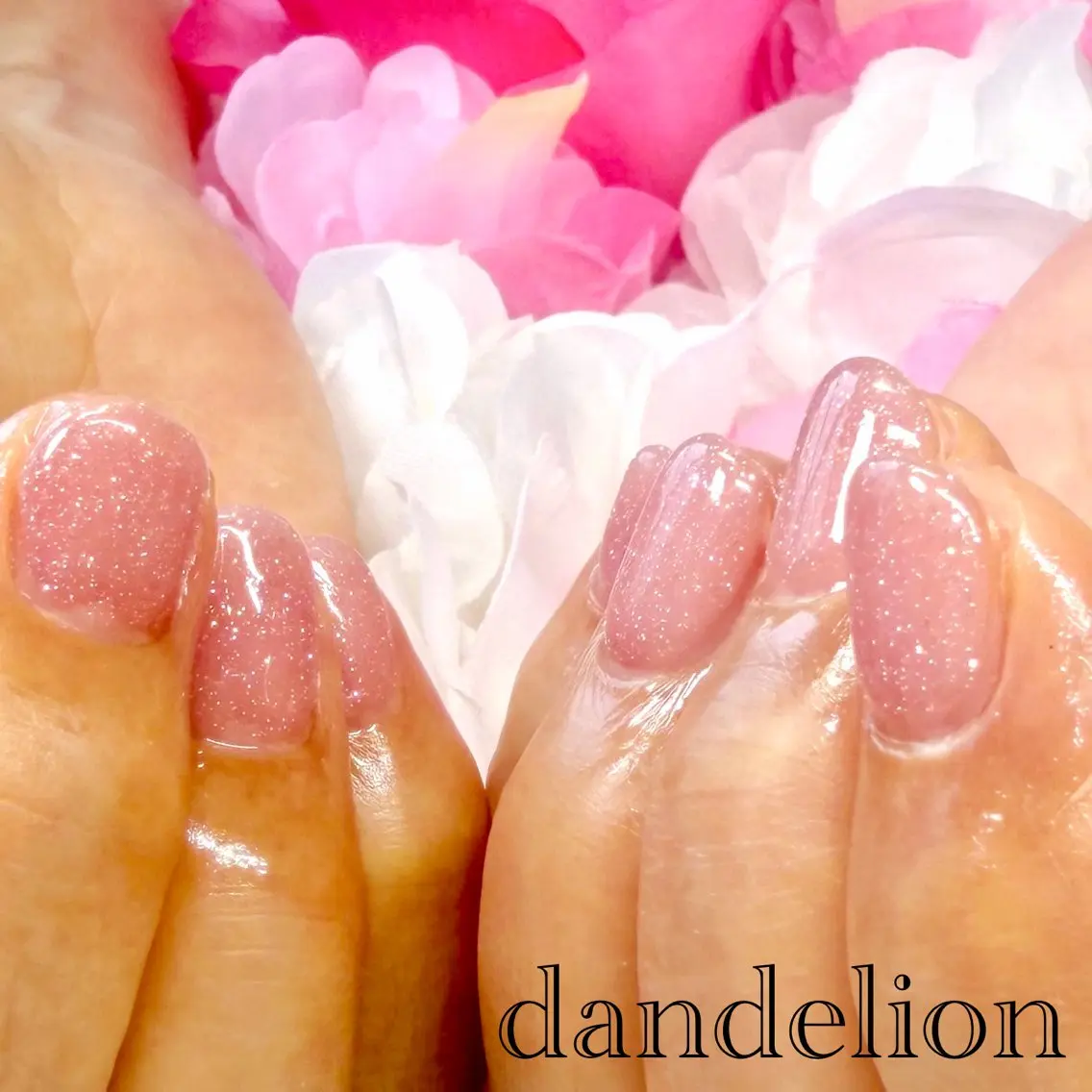 ネイル ハンドネイル ハンドケア dandelion ダンデライオンのネイルデザイン