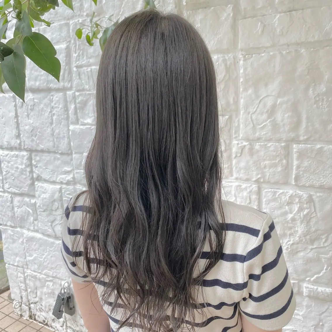 ロング ヘアカラー トリートメント ヘッドスパ ヘアセット 顔まわりカット/縮毛 /赤み消し/じょうのヘアスタイル