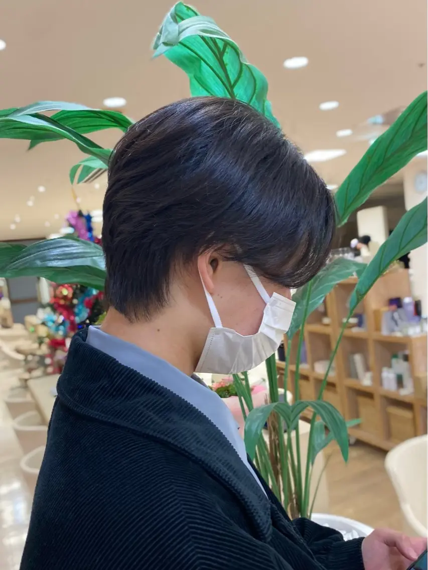 ショート パーマ メンズ メンズパーマ ニュアンスパーマ お悩み解決美容師🦚 片山/銀座/有楽町のヘアスタイル